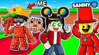 I Trolled YOUTUBERS and SAMMY by Becoming a BRAINROT in Steal a Brainrot Taco Tuesday!