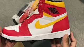 Nike Air Jordan 1 Retro High OG &lsquo;Light Fusion Red&rsquo; : Unboxed 01 (v2)
