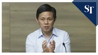 Minister for Trade and Industry Chan Chun Sing comments on the supply of masks in Singapore