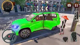 Prado SUV Car Drive Simulator - Game Taxi Cruiser 4x4 - Android Gameplay
