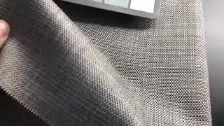 Silver Gray Outdoor Vinyl Sling Fabric | 54 Wide | By the Yard | Ultra Durable.