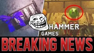 SLEDGEHAMMER TROLLS ZOMBIES COMMUNITY WITH NEW EASTER EGG!  INSIDE THE SECRET BOX UNDER THE HQ!