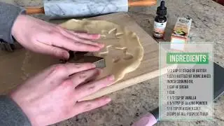 Cannabis-Infused Sugar Cookie Dough and Holiday Decorations