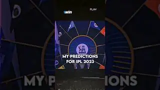My Predictions For IPL 2023 🗿 #shorts