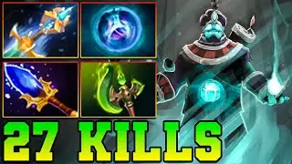 27 Kills Storm Spirit Dota 2 Pro Mid Lane Gameplay Guide Item Build Highlights Skills Mid Patch 7.37