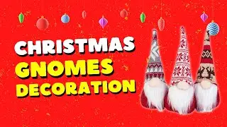 Everyone's Buying these Christmas Gnomes! Decorate your Home, Christmas Tree, Mantle or Table
