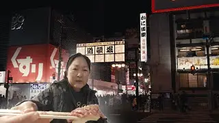 Уличная еда в Осаке, Япония 🇯🇵