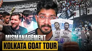 Why the MESSI EVENT FAILED in KOLKATA ?!