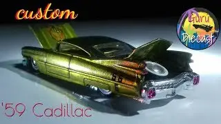 #diy hotwheels Custom 59' Cadillac