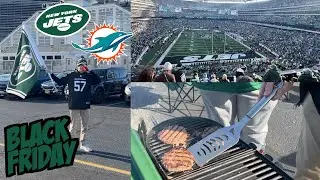 JETS Tailgate Vlog - NFL Black Friday Gameday