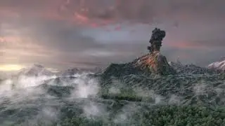 Eruption  eruption of volcano🌋🌋 VFX breakdown video