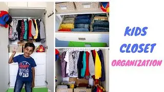 Kids Closet Organization | Tips To Organize Kids Wardrobe