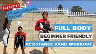 Full Body Resistance Band Workout | Beginner Friendly | FaTina Henrina
