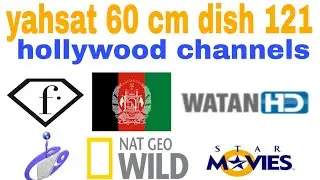 Yahsat 60 cm dish 121 channel