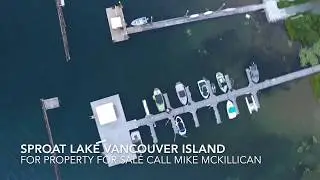 Sproat lake Vancouver island drone video Mike McKillican