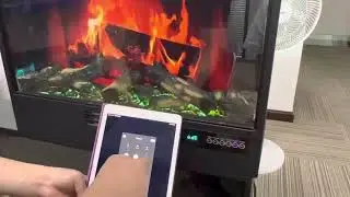 E-smart Fire APP to control the intelligent fireplace from shinepoch technology
