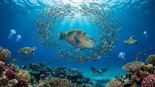 Ocean Wildlife 4K 🌊 Ultimate Peaceful Underwater World | No Music, Pure Nature Sounds