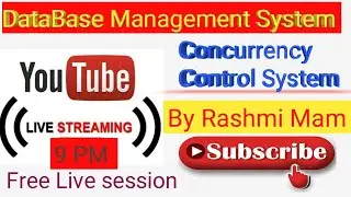 Concurrency Control | DataBase Management System | DBMS |Concurrency Control System|AKU|Gate Problem