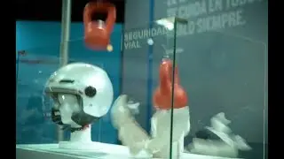 Usar CASCO te salva. Mirá esta prueba del Salón Moto 2018.
