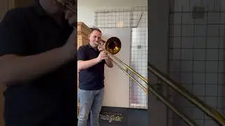 SOLD: King 2104 4B Bb / F Large Bore Tenor Trombone