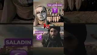 The Leper King vs. Saladin's 26.000 Soldiers #history #shorts