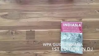 WPA Guide Indiana (1st Edition in dustjacket)