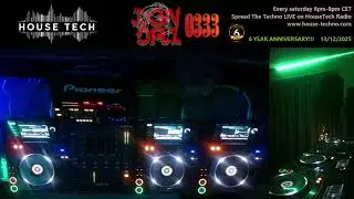 D3N0R1 - 6YEARS Spread The Techno 0333 HouseTech Radio Live