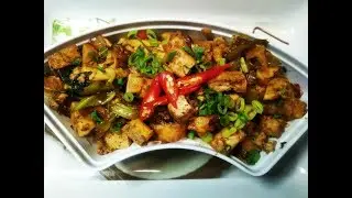 Tofu, squid balls my quick and easy recipe by chef-chefan
