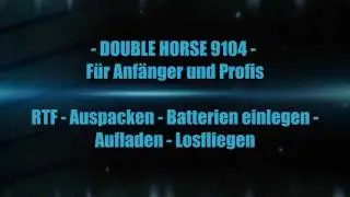 RC Helikopter Double Horse 9104 Produktvideo / Flug von Gadgetfun.de