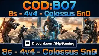 COD:BO7 - 8s - 4v4 - Colossus SnD #4