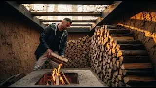 Hidden Underground Modern Shelter in a Dense Forest-Building My Dream Survival Base Silently