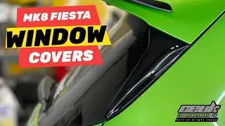 MK8 Fiesta Gloss Black Rear Window Addon’s (CEUK)