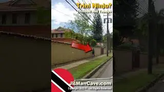 Тринидадский ниндзя в криминальной хронике Тринидада и Тобаго JBManCave.com #Shorts