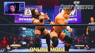 Я не могу отменить ни одного действия этого парня! (AEW: Fight Forever Online)