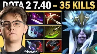 Drow Ranger Pro Carry with 35 Kills and Swift - Dota 2 Gameplay