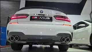 REMUS SPORTS EXHAUST SYSTEMS BMW G20 330I AXLEBACK VALVED SYSTEM