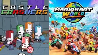 Castle Crashers + Mario Kart World!