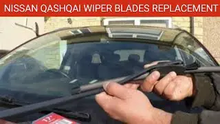 Nissan Qashqai Wiper Blades Replacement || Changing Wiper Blades on Nissan Qashqai
