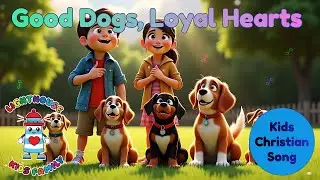 Good Dogs, Loyal Hearts | Kids Christian Song with Moving Lyrics | Lighthouse Kids Family