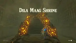 Dila Maag Shrine (South Lomei Labyrinth) FASTEST guide - Zelda BotW