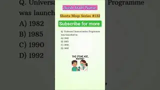 Jkssb Staff Nurse | jkssb exams | SERIES 132 | FMPHW | Mcqs Questions |  jkssb prep #gnm #shorts