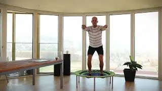 Ski training on the bellicon rebounder