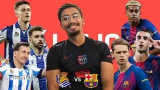 REAL SOCIEDAD VS BARCELONA | LALIGA LIVE REACTION!!