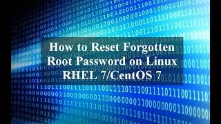 How to crack the root password in RHEL(Redhat Enterprise Linux)