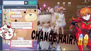 How to change hair with Evangelion battle suit tutorial || Dragon Raja || VOLUME WARNING LOL