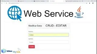 SERVICIO WEB EN JAVA JSP Y MYSQL - CRUD PARTE 03