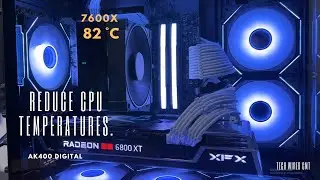 How to cool Ryzen 7000 series | Thermal grizzly | AK400