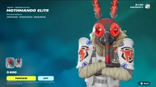 *NEW* Mothmando Elite Skin And Festival Skins Are Back In The Fortnite Item Shop [November 16th]