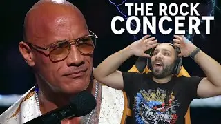 LIVE REACTION to THE ROCK CONCERT on Smackdown!