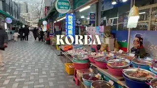 Haeundae market in Busan, South Korea✨韓国釜山の海雲台の市場の様子✨#korea #korean #busan #market #trip #walking